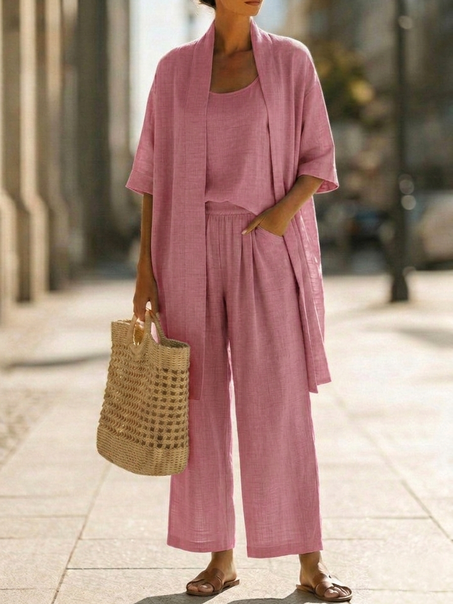 Rut | Conjunto de Tres Piezas Elegante