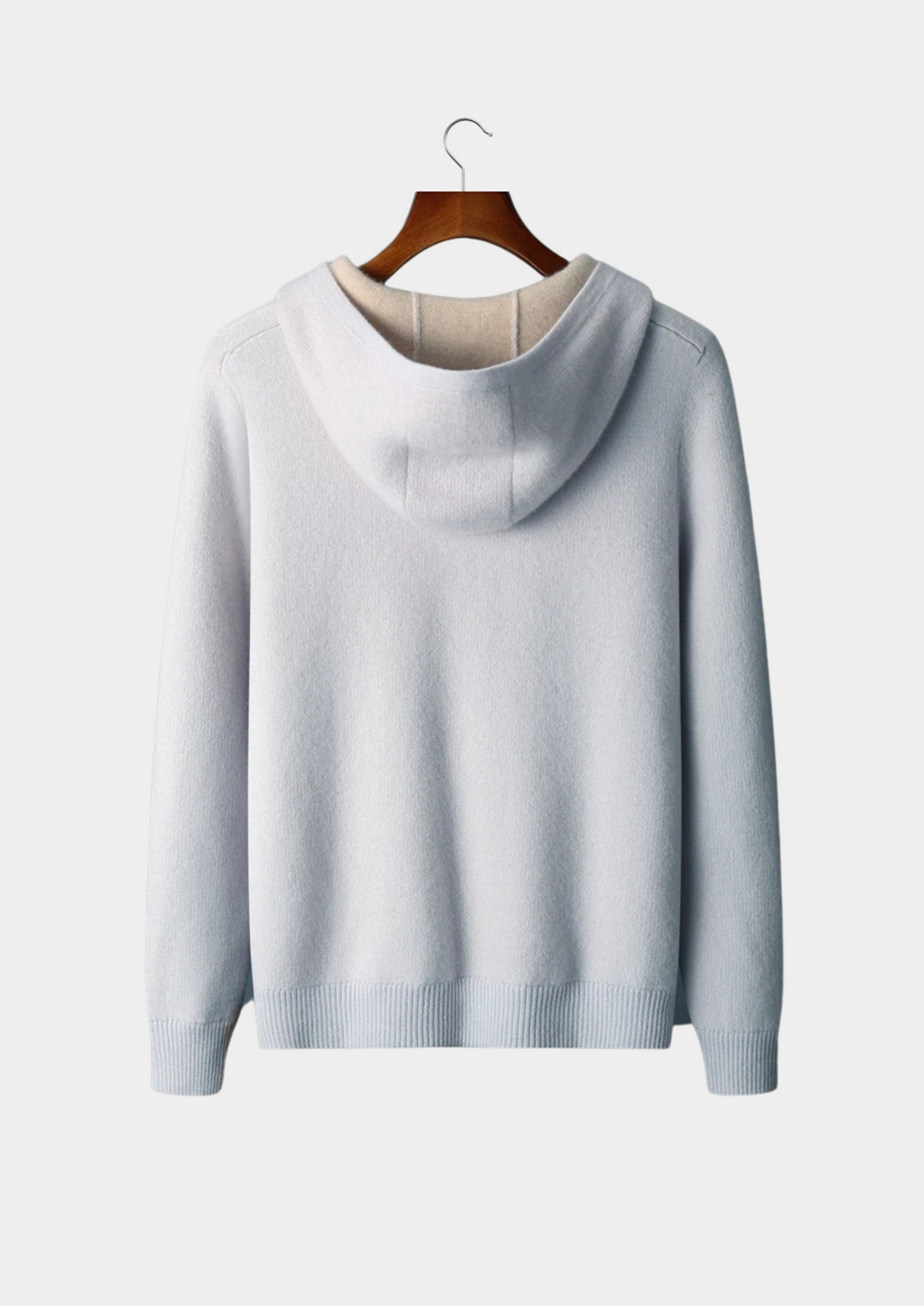 GAEL | SUDADERA BICOLOR CON CREMALLERA.