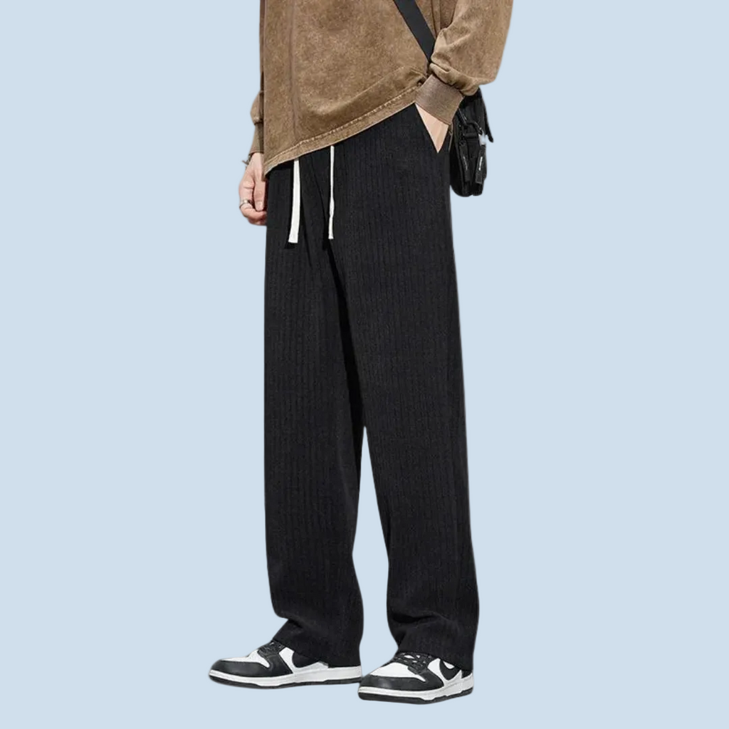 ROMÁN | PANTALÓN CLÁSICO DE CORTE RECTO.