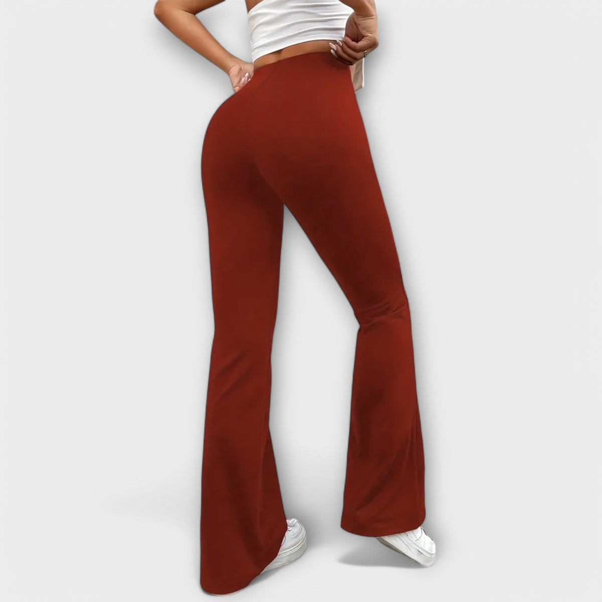 Guadalupe | Pantalones Acampanados de Tiro Alto