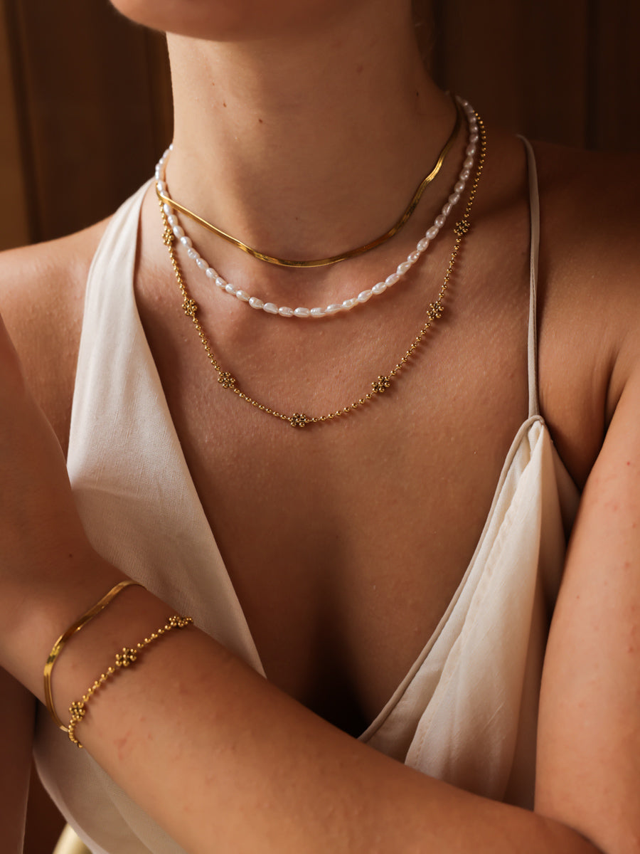 EMMA | PULSERA DE PERLAS ELEGANCE.