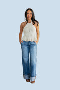 ANDRAH | TOP DE GANCHILLO ARTESANAL.