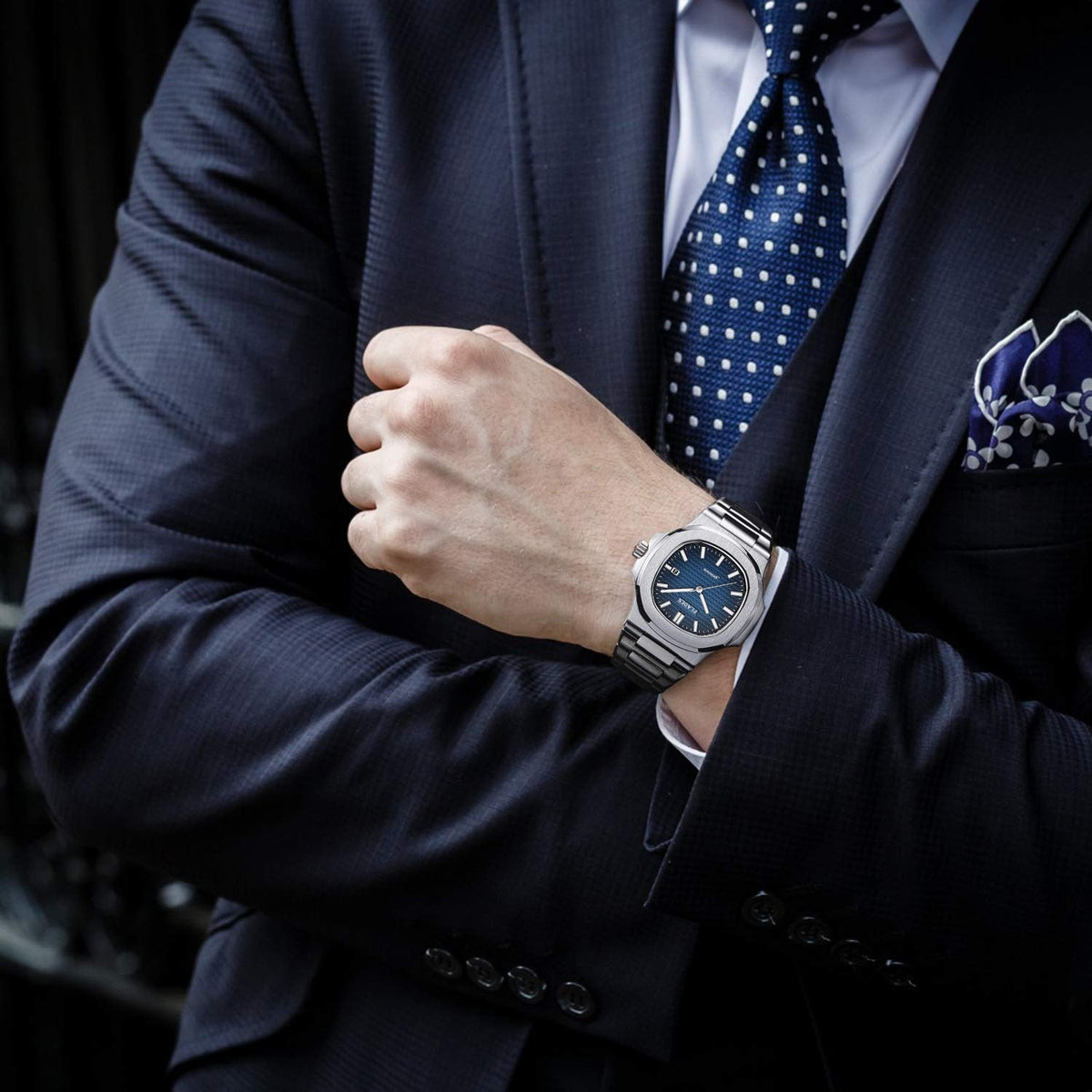 KEVIN | RELOJ DE ACERO INOXIDABLE PREMIUM.