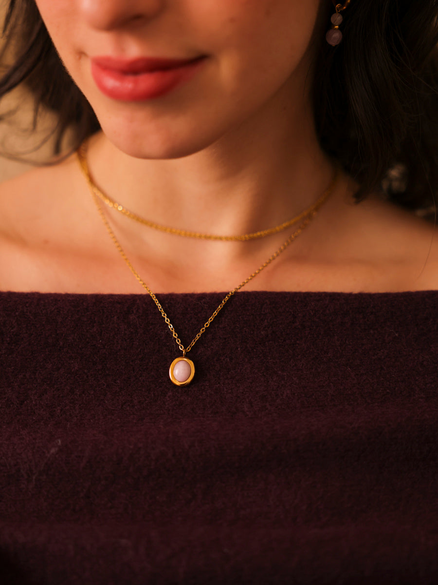 VIOLETA | COLLAR ESTRELLA CON CRISTAL.