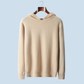 LEO | SUDADERA DE CACHEMIRA CON CAPUCHA.