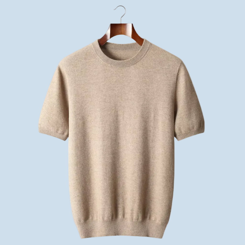 LUCAS | CAMISETA CLÁSICA DE ALGODÓN.
