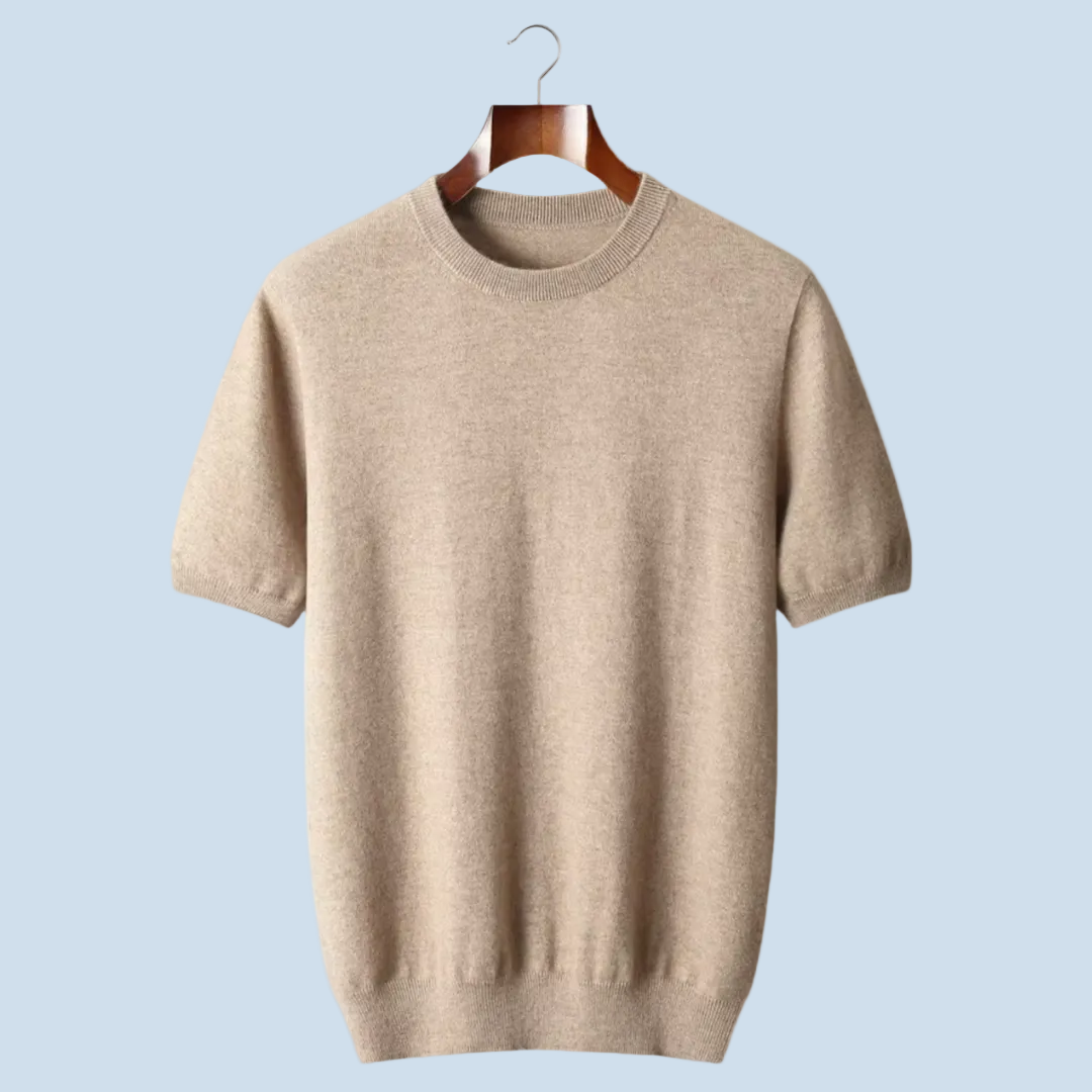 LUCAS | CAMISETA CLÁSICA DE ALGODÓN.
