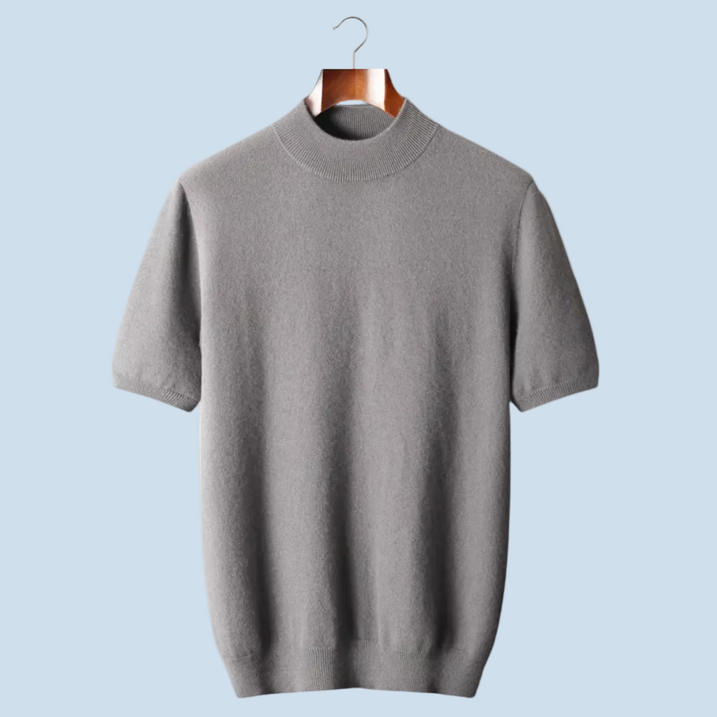 MATEO | CAMISETA DE CUELLO ALTO PREMIUM.