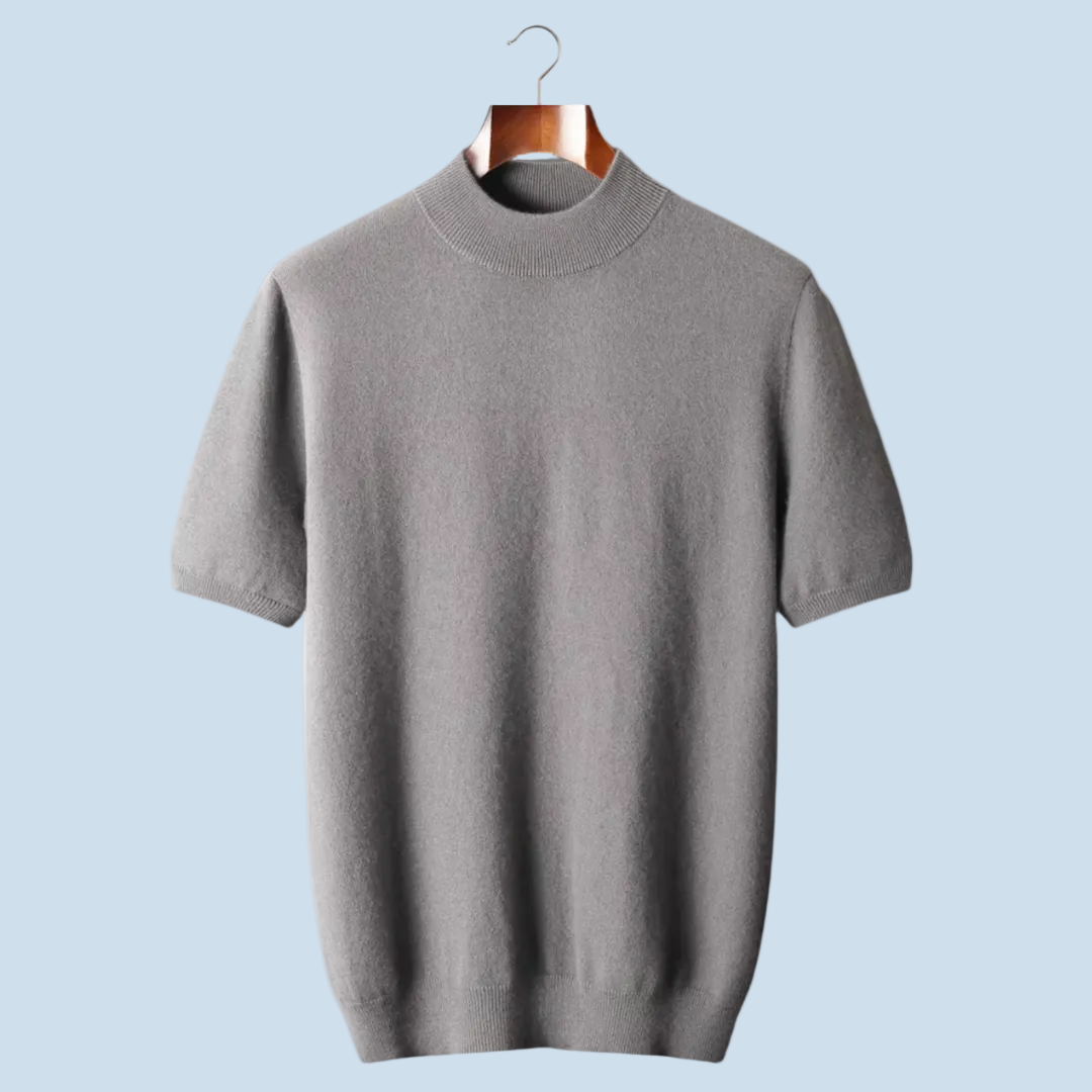 MATEO | CAMISETA DE CUELLO ALTO PREMIUM.