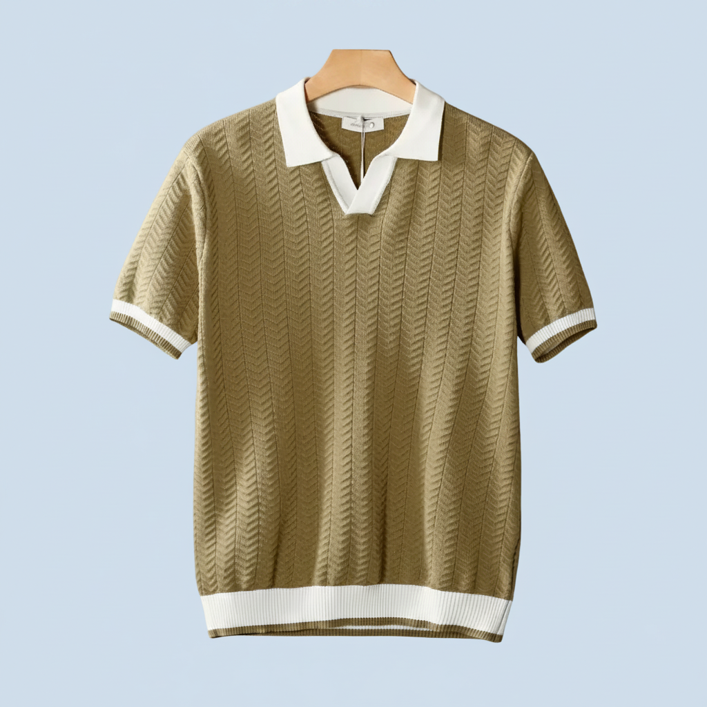 POLO HERITAGE TEXTURIZADO.