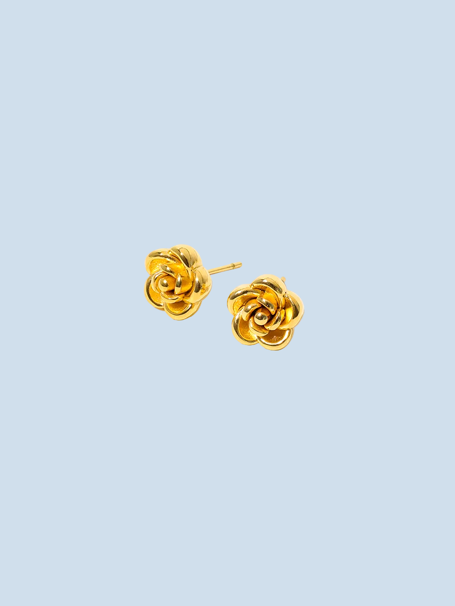 ALBA | PENDIENTES FLORALES ELEGANCE.