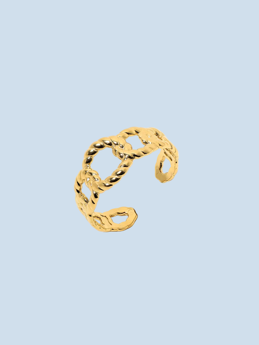SOFÍA | ANILLO DE CADENA MINIMALISTA.