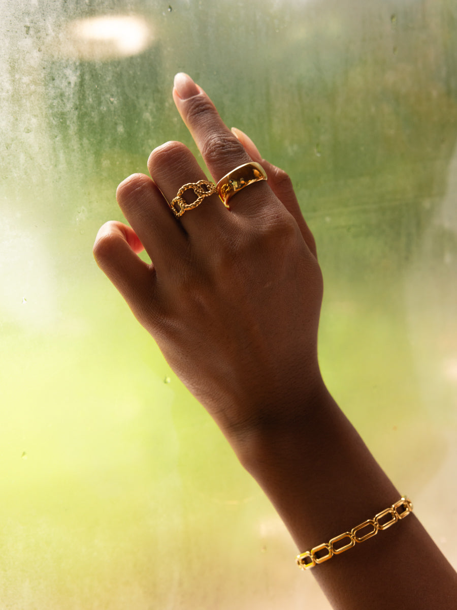 SOFÍA | ANILLO DE CADENA MINIMALISTA.