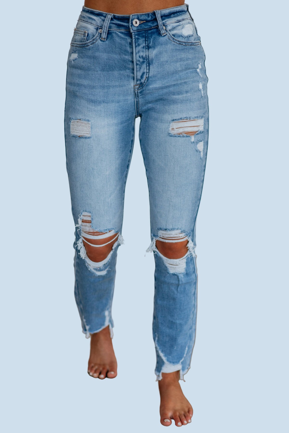 BELÉN | VAQUEROS STRAIGHT FIT.