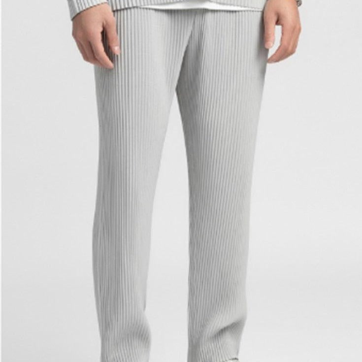 PISA | PANTALÓN DE ALGODÓN TEXTURIZADO.