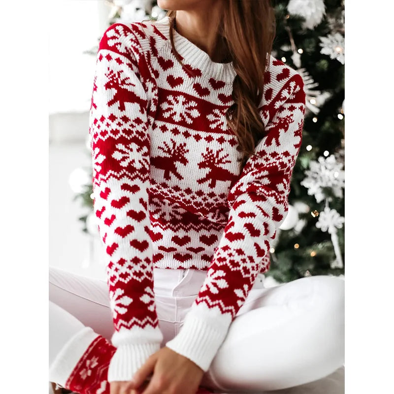 Miriam | Suéter Navideño de Punto
