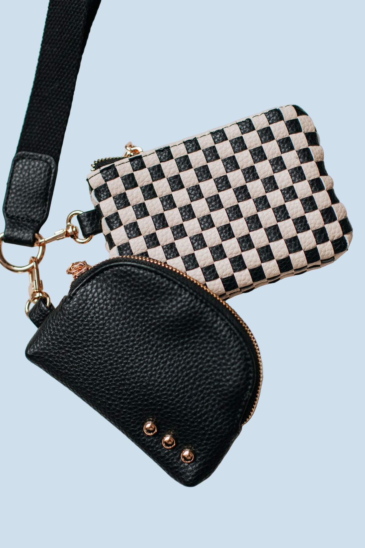 MARA | BOLSO BANDOLERA DE CUADROS.