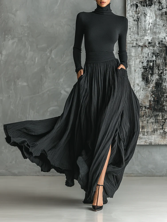 Valeria – Conjunto Negro Real