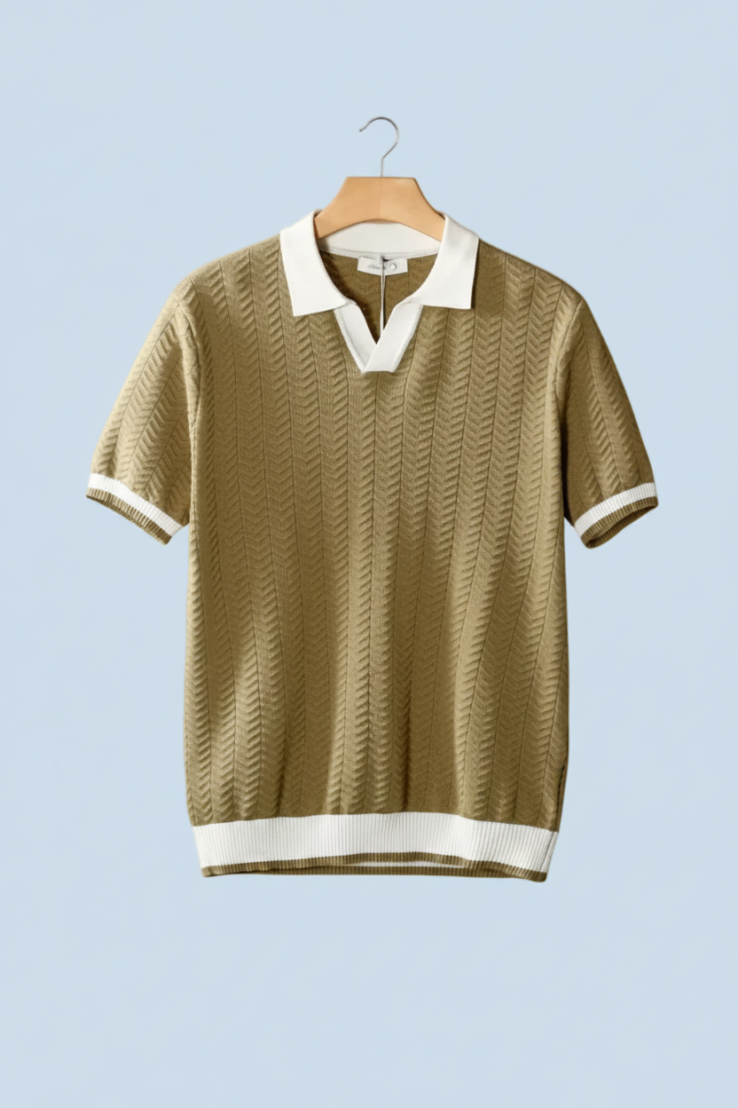 POLO HERITAGE TEXTURIZADO.