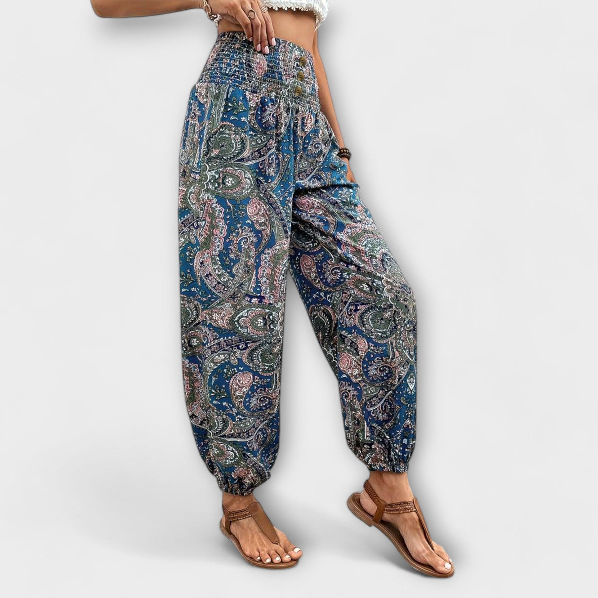 Leonor | Pantalones Harem Bohemios