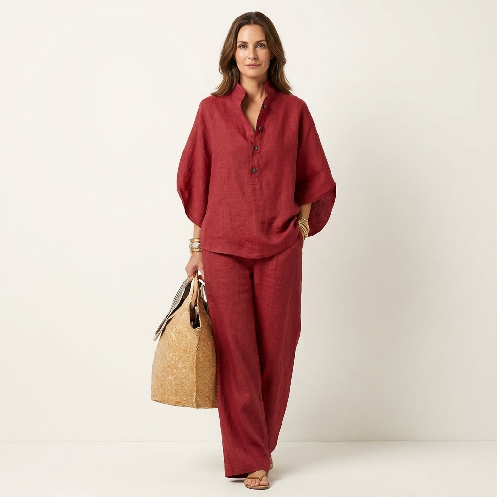 Bibiana | Conjunto de Dos Piezas Holgado