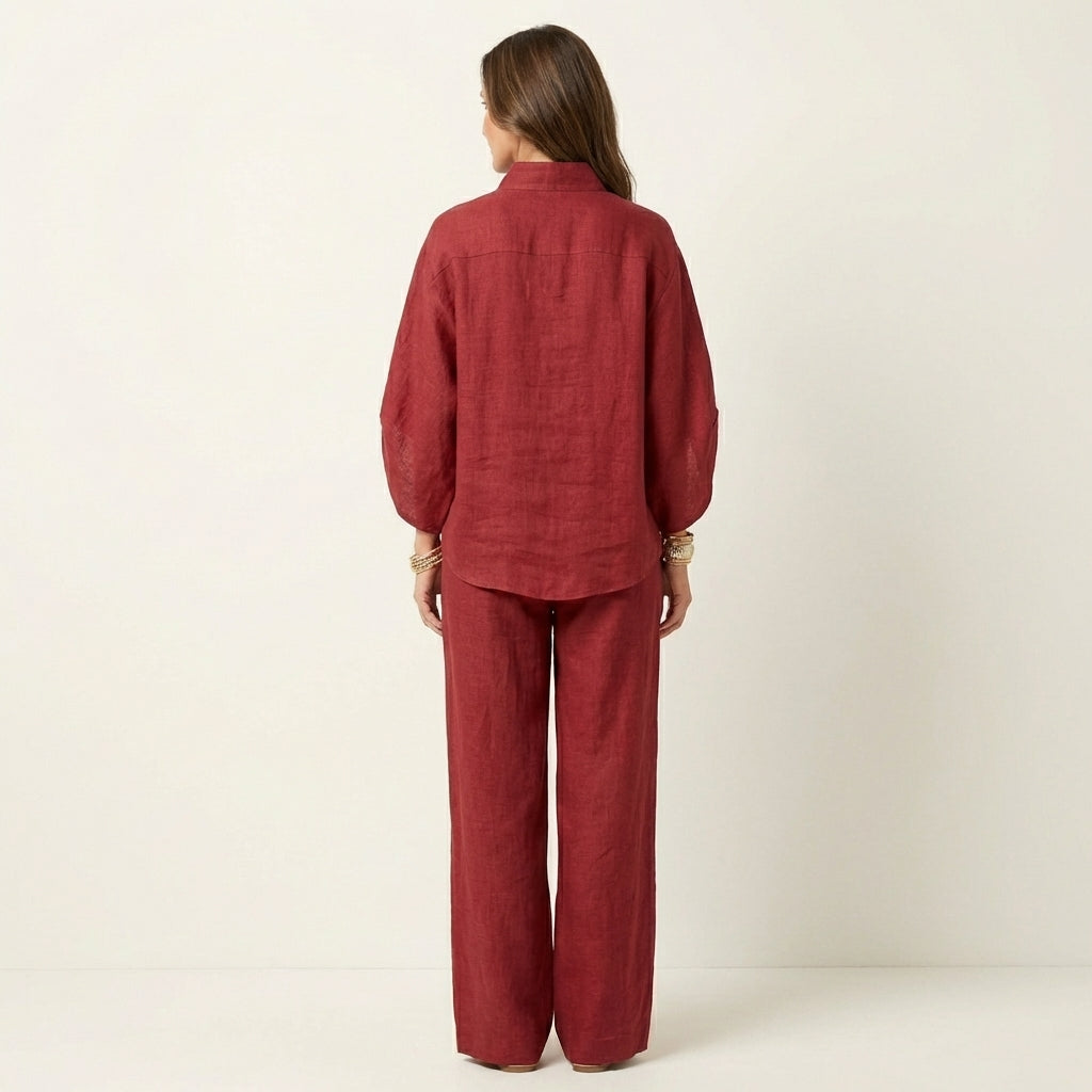 Bibiana | Conjunto de Dos Piezas Holgado