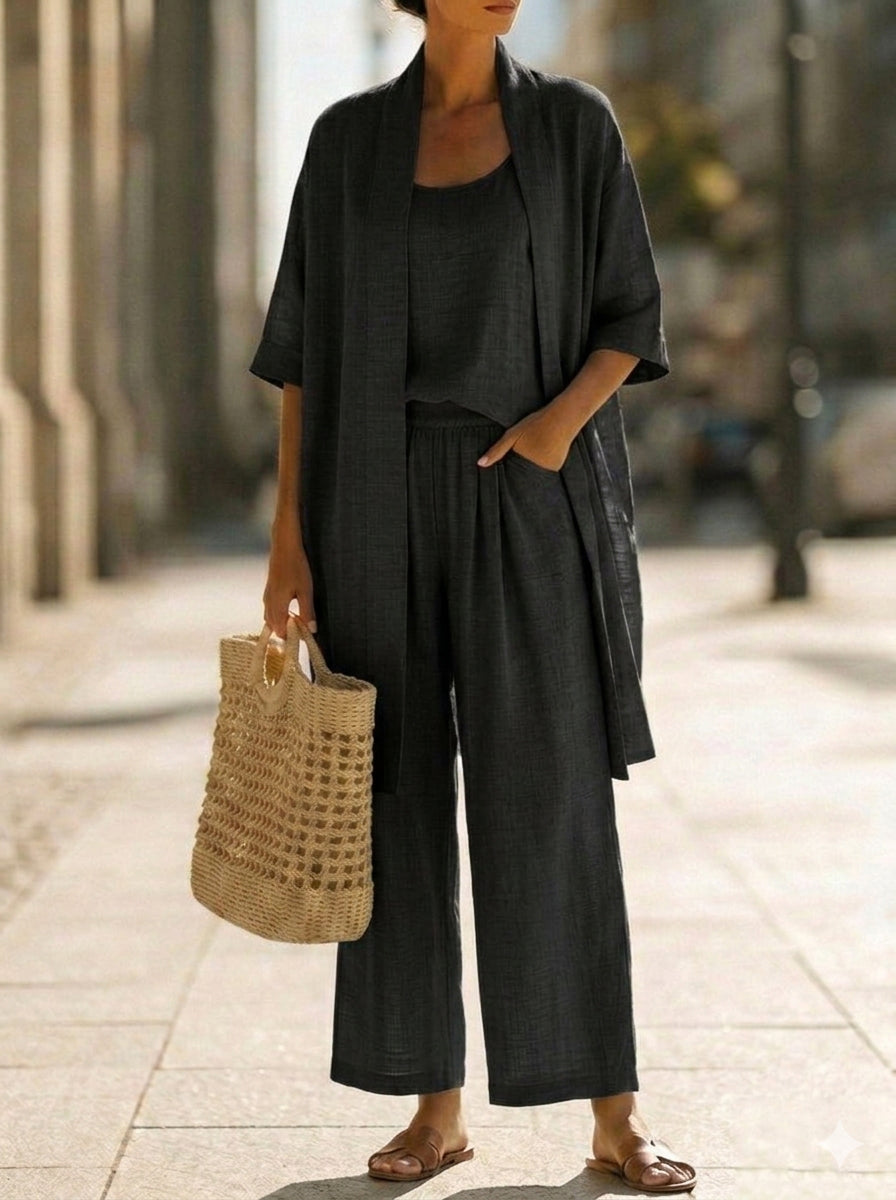 Rut | Conjunto de Tres Piezas Elegante