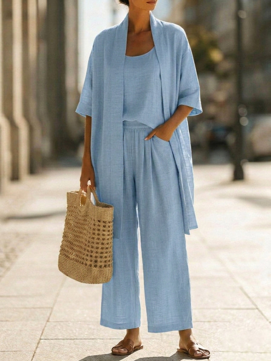 Rut | Conjunto de Tres Piezas Elegante