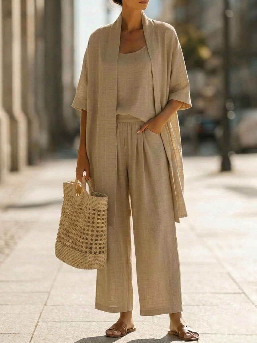 Rut | Conjunto de Tres Piezas Elegante