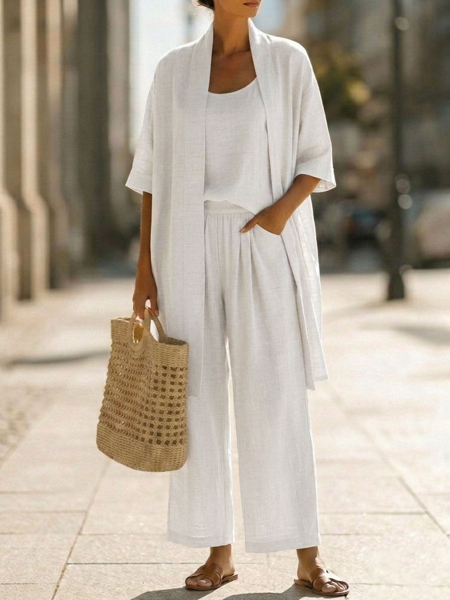Rut | Conjunto de Tres Piezas Elegante