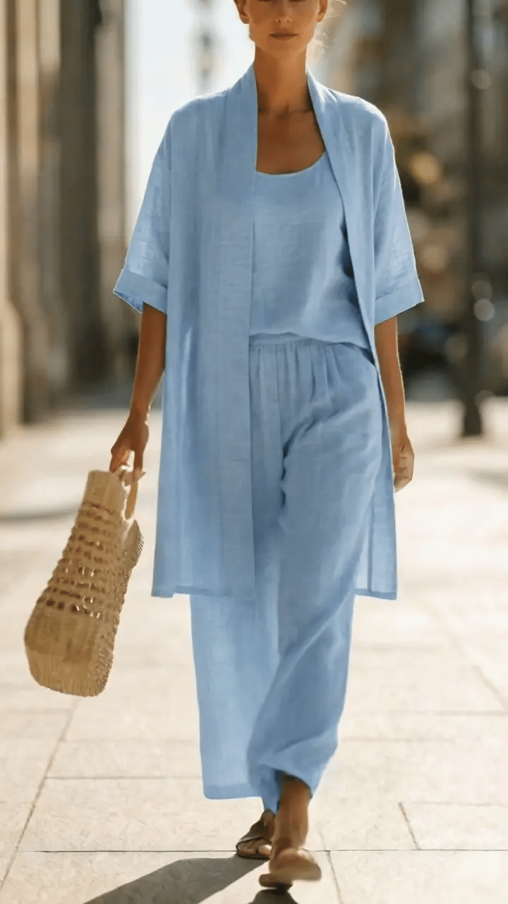 Rut | Conjunto de Tres Piezas Elegante