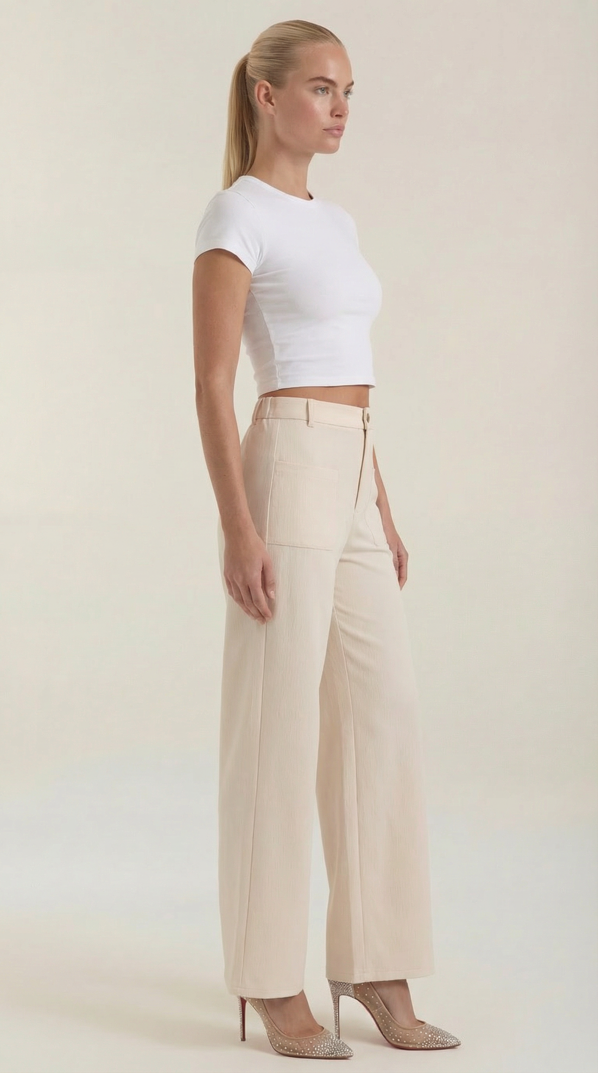 Allison | Pantalones Anchos de Pana
