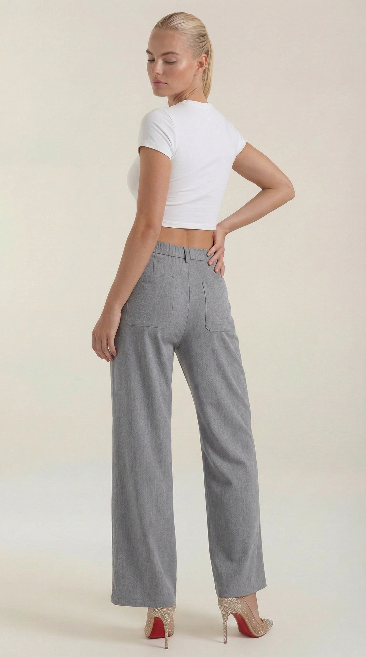 Allison | Pantalones Anchos de Pana