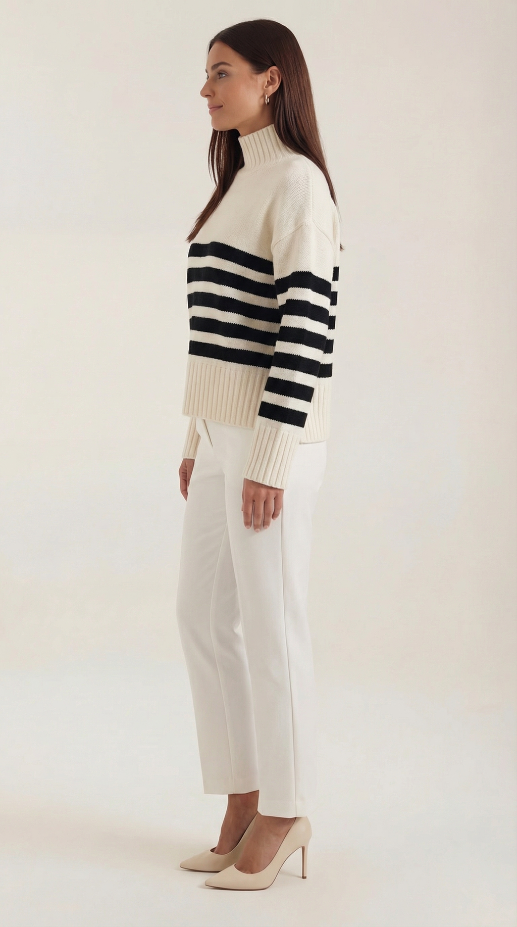 Angela | Suéter Oversize a Rayas