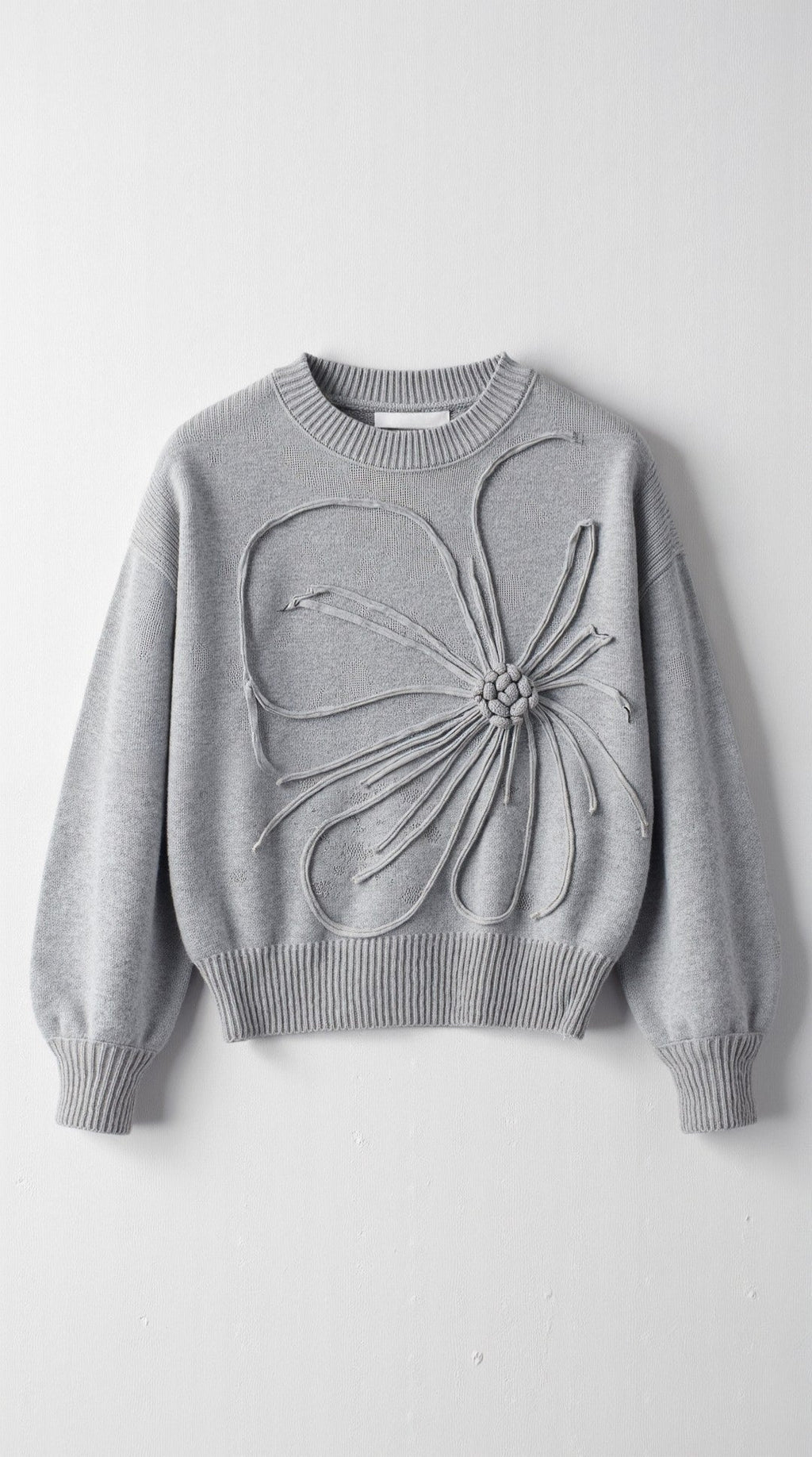 Annie | Suéter de Punto con Diseño Floral