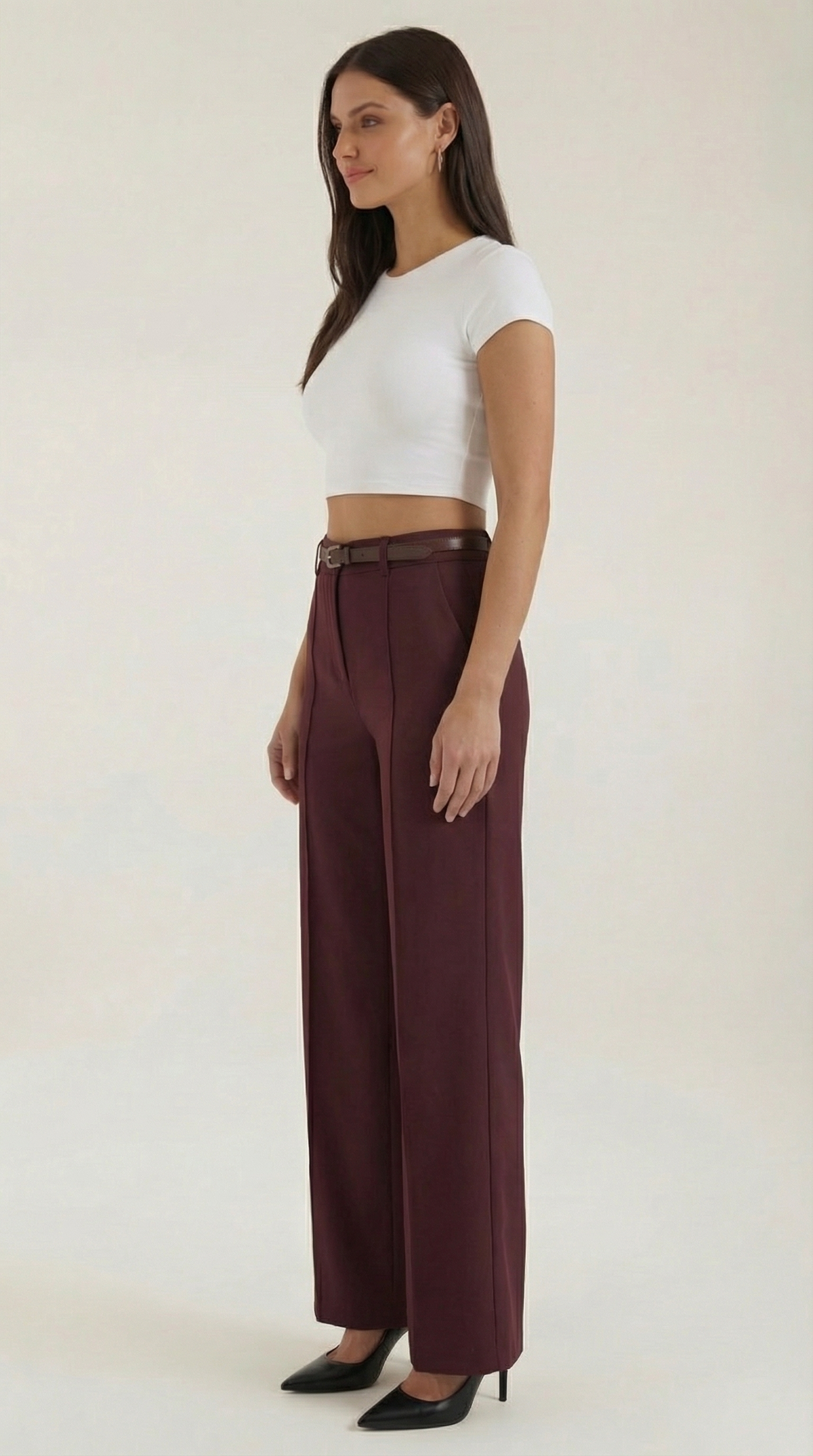 Bertha | Pantalones Amplios de Tela