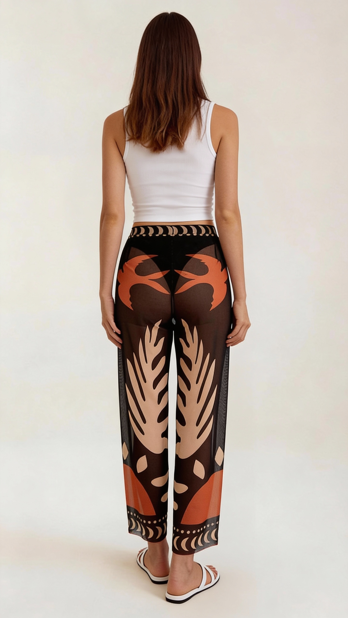Beth | Pantalón Transparente Boho
