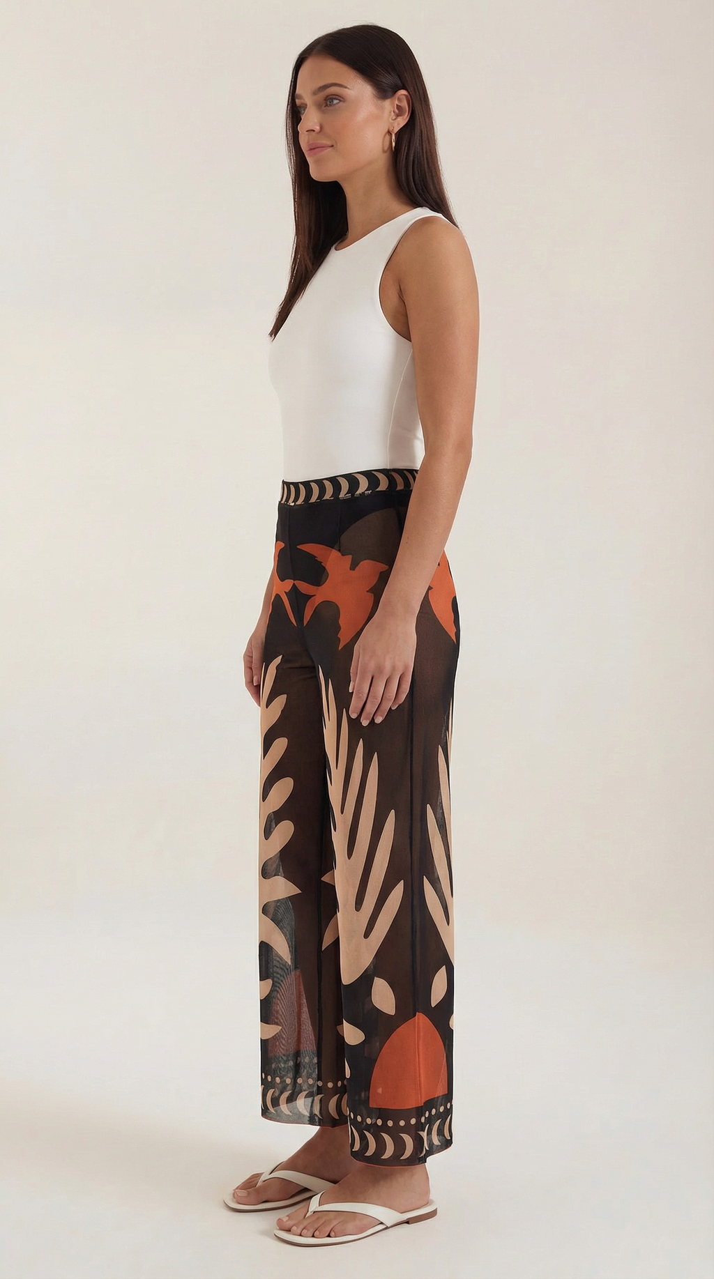 Beth | Pantalón Transparente Boho