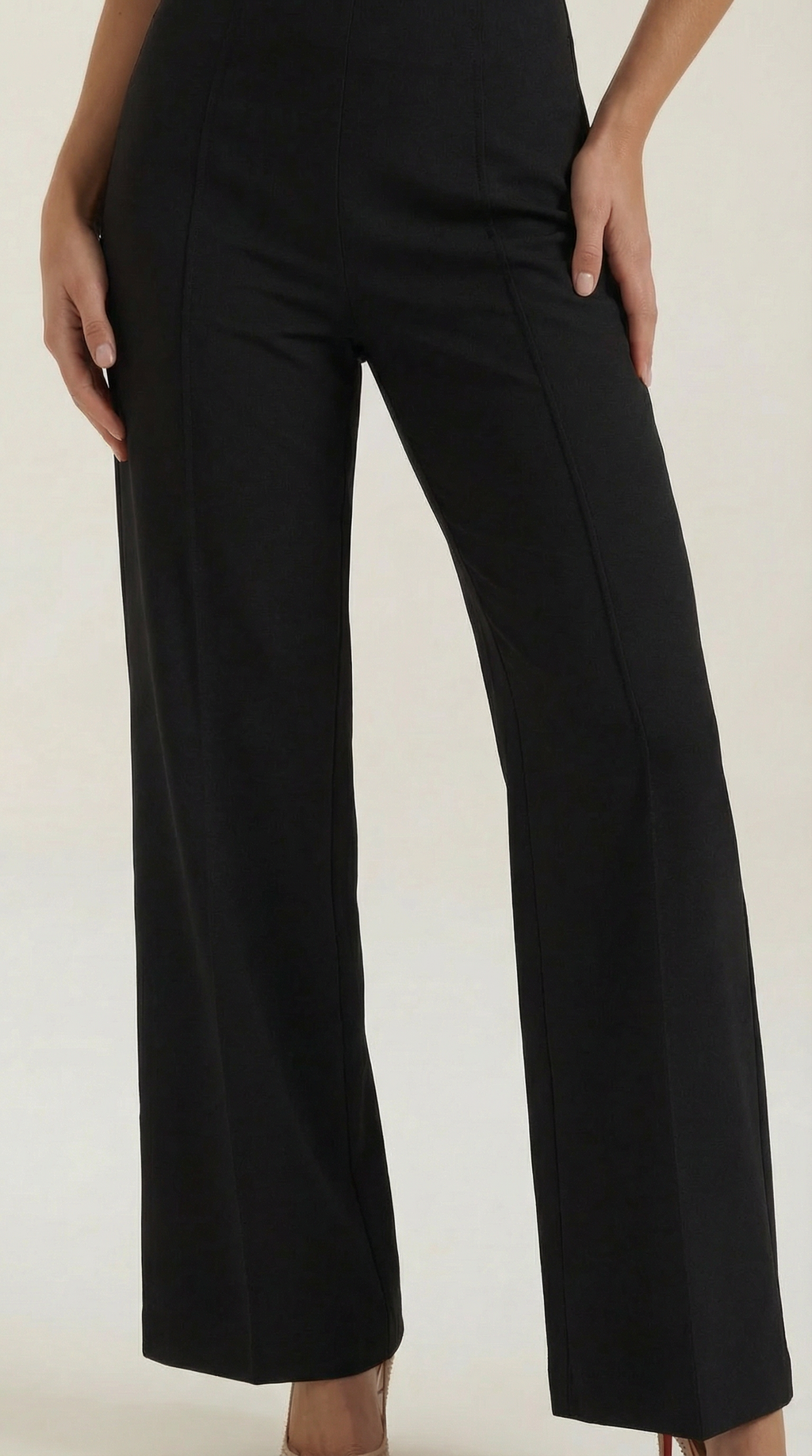 Brooke | Pantalones Baggy de Cintura Media