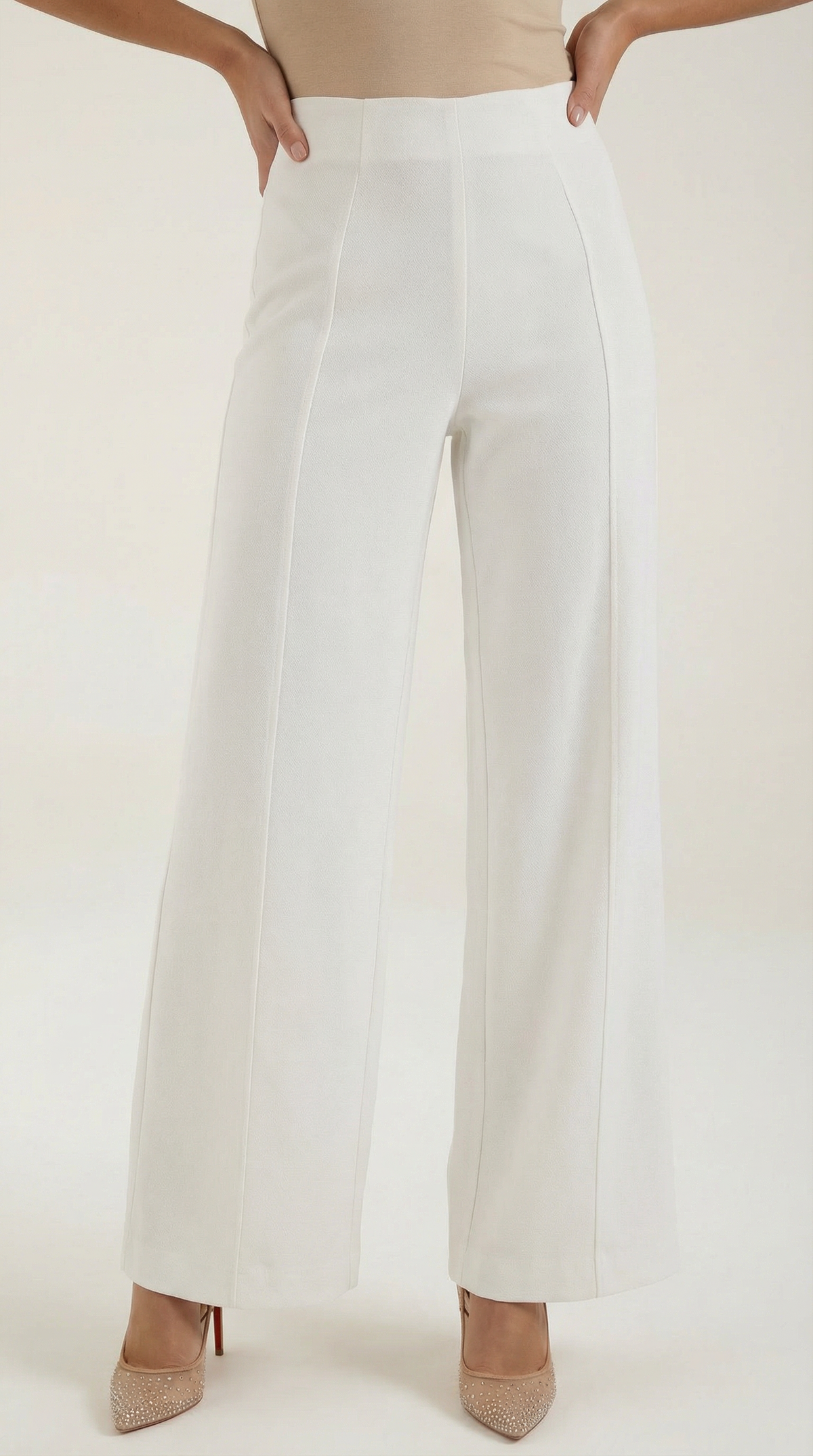 Brooke | Pantalones Baggy de Cintura Media