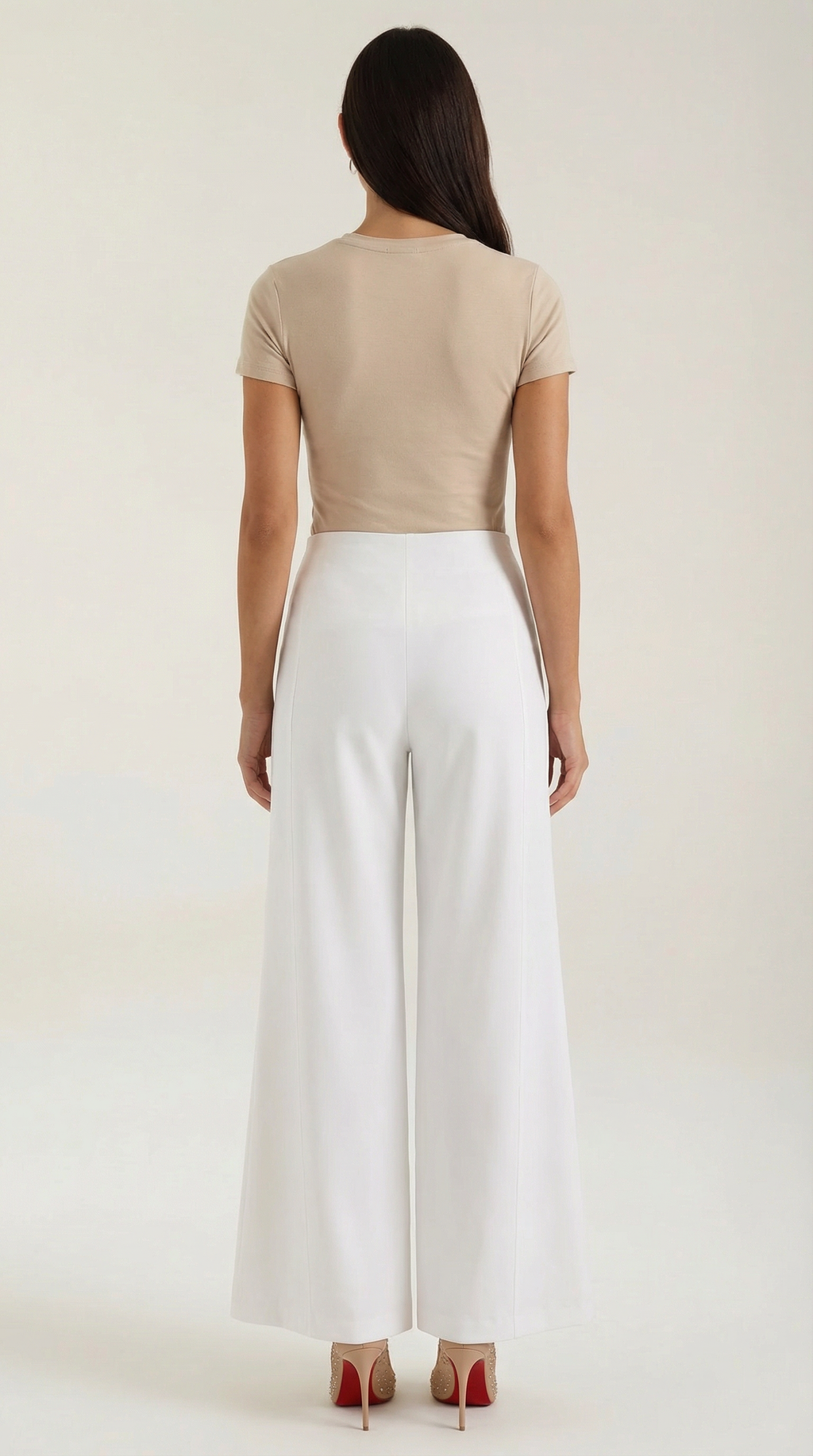 Brooke | Pantalones Baggy de Cintura Media