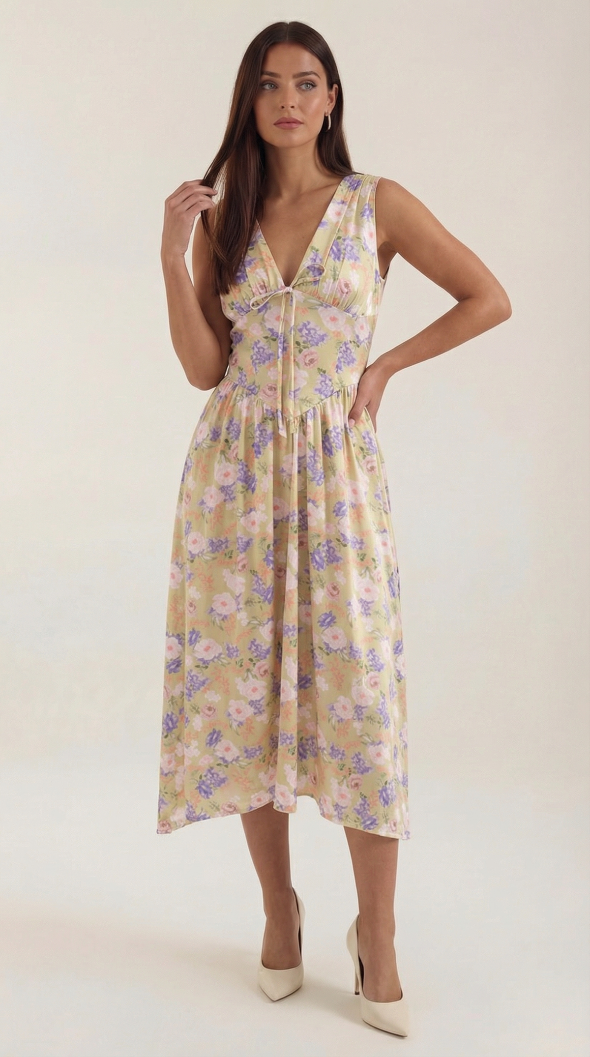 Helena | Vestido midi Cassiopeia