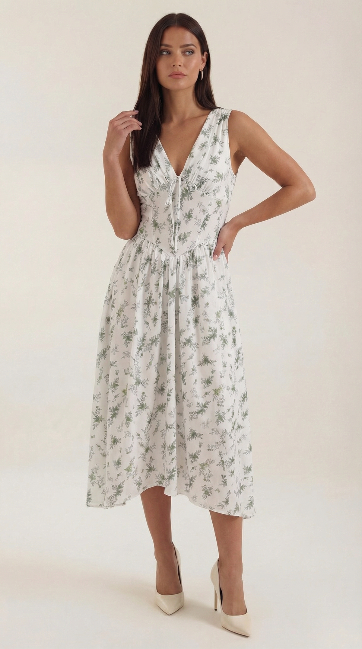 Helena | Vestido midi Cassiopeia