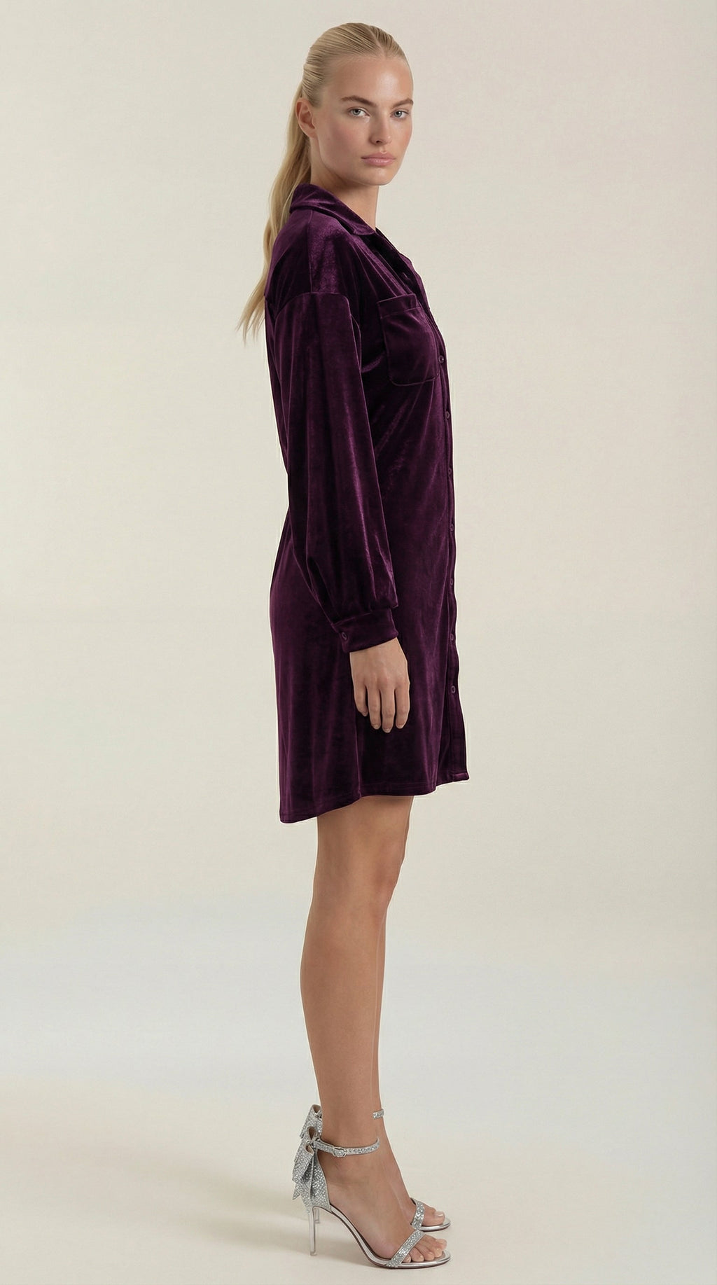 Cecilia | Minivestido Camisero con Cinturón