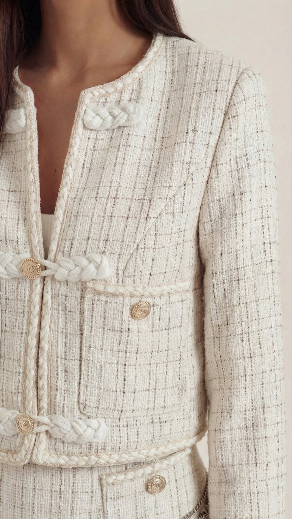 Doris | Conjunto de Falda de Tweed