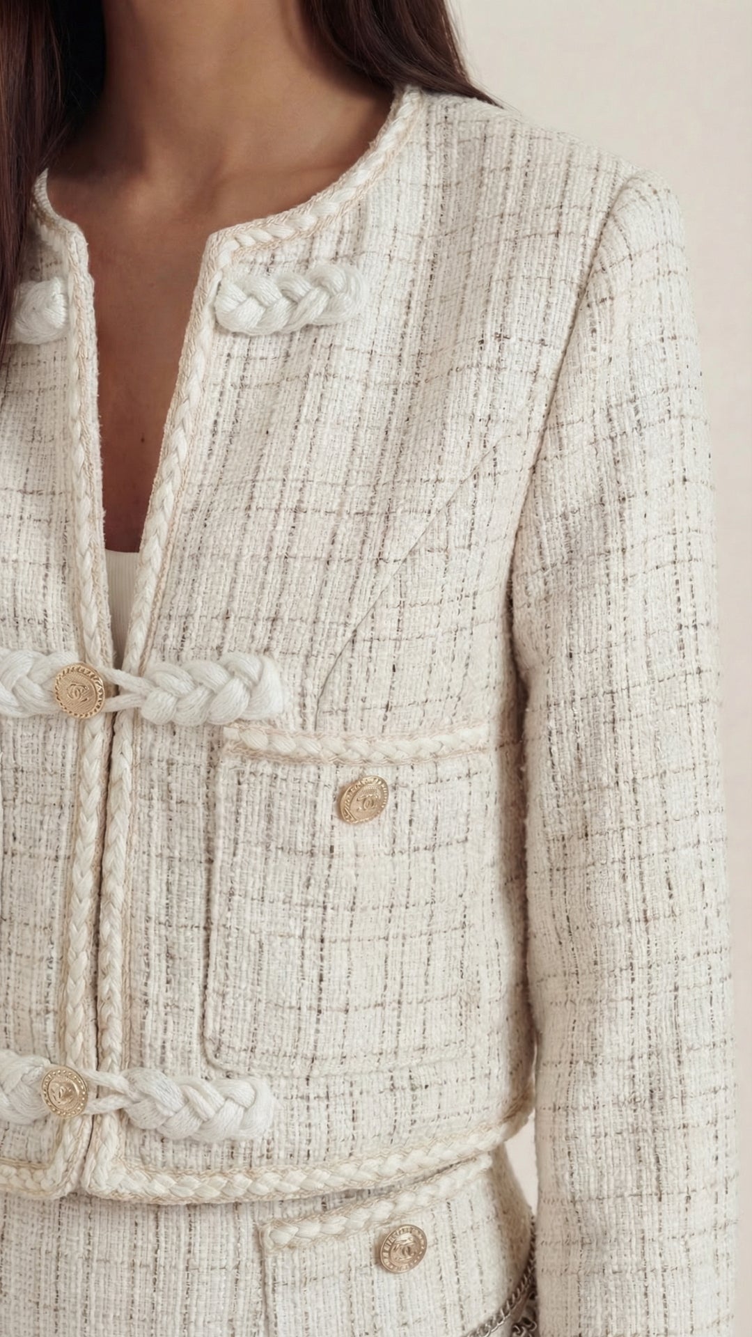 Doris | Conjunto de Falda de Tweed