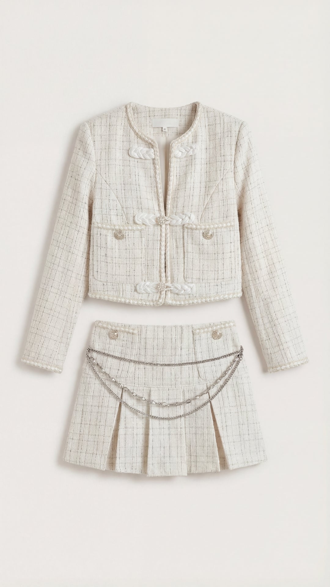 Doris | Conjunto de Falda de Tweed