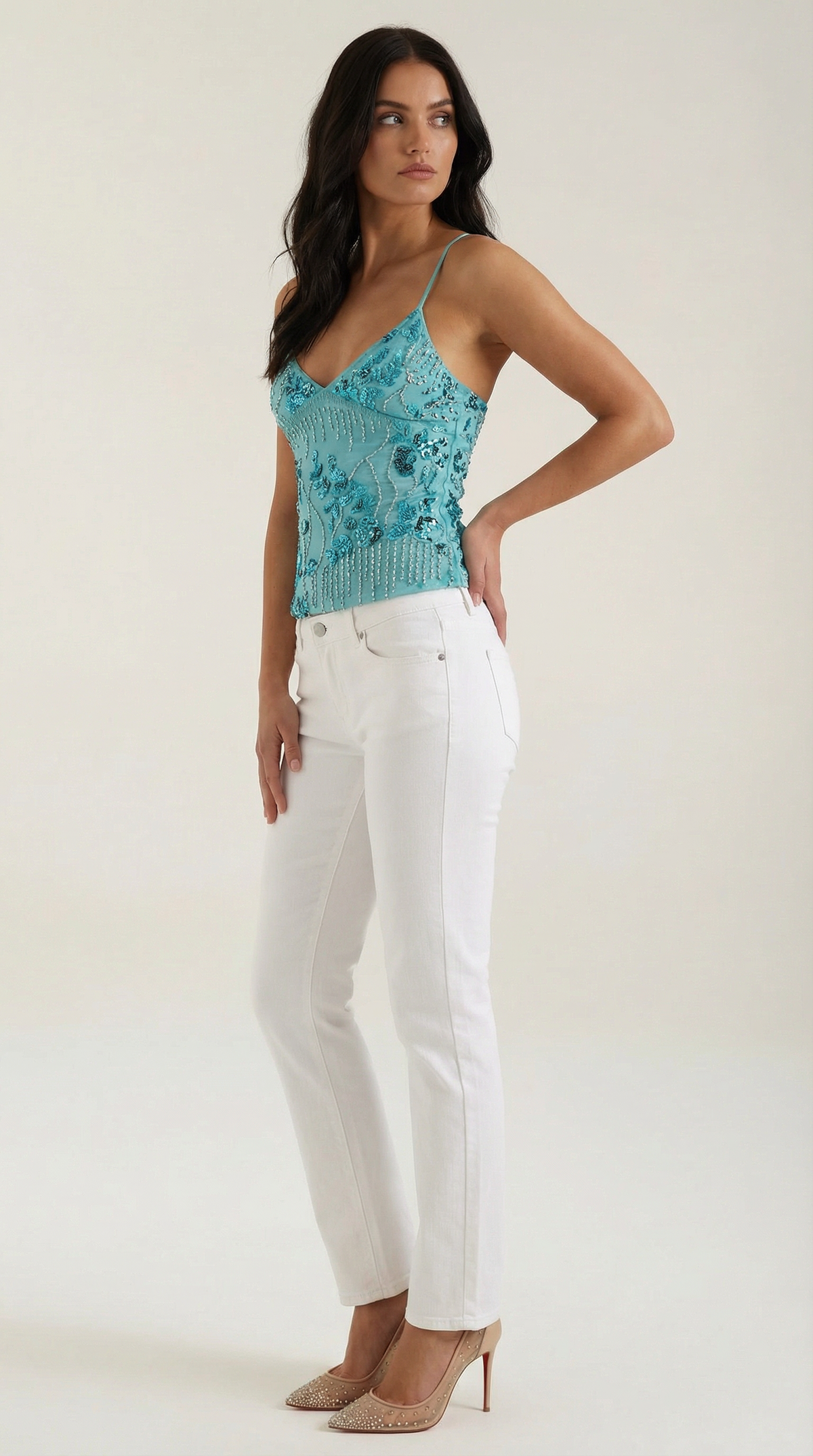 Dottie | Camisón con Lentejuelas - Estilo Elegante