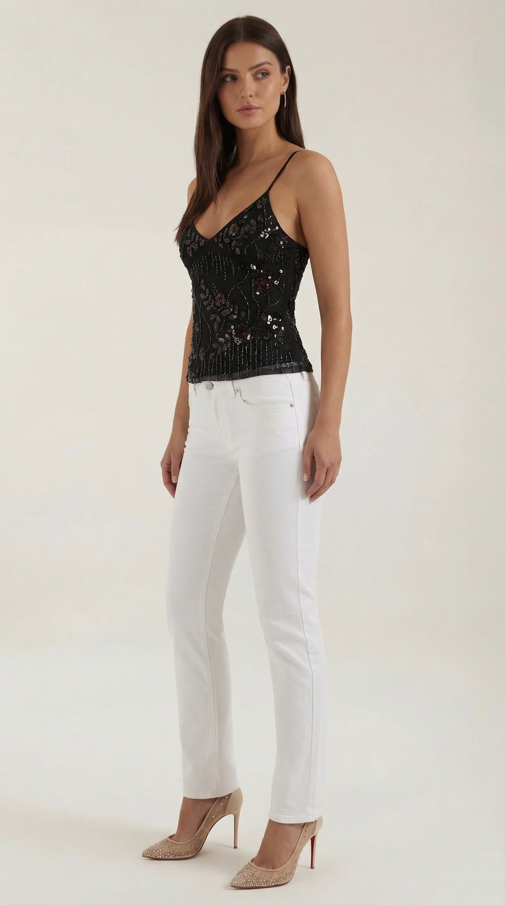 Dottie | Camisón con Lentejuelas - Estilo Elegante