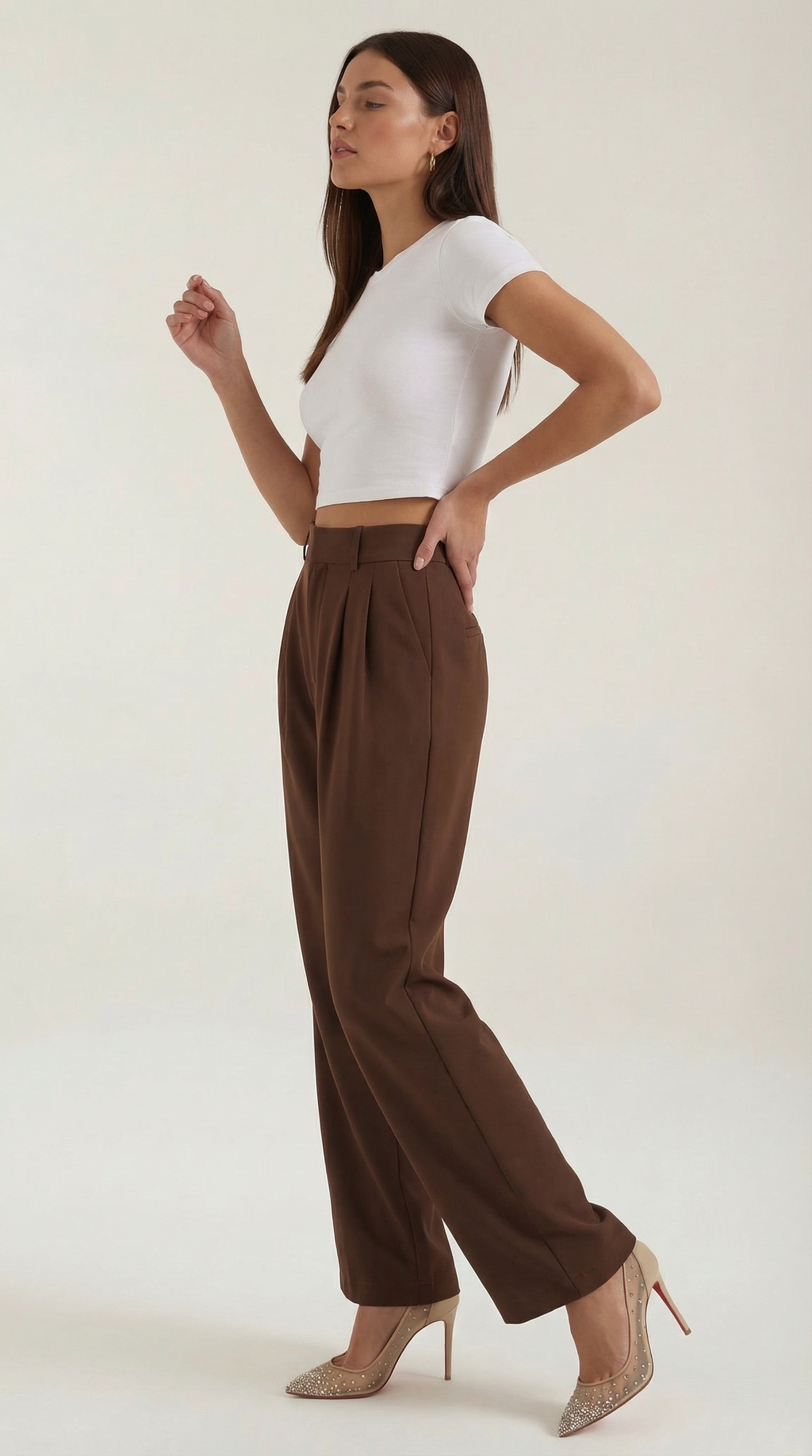 Emma | Pantalones de Pierna Ancha